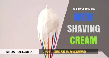 Creating a Rich Lather: Fuel and Shaving Cream Ratio