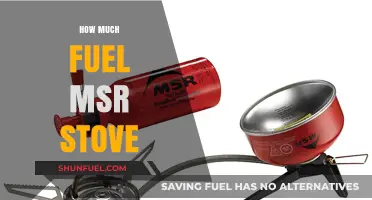 MSR Stove Fuel Efficiency: How Much is Enough?