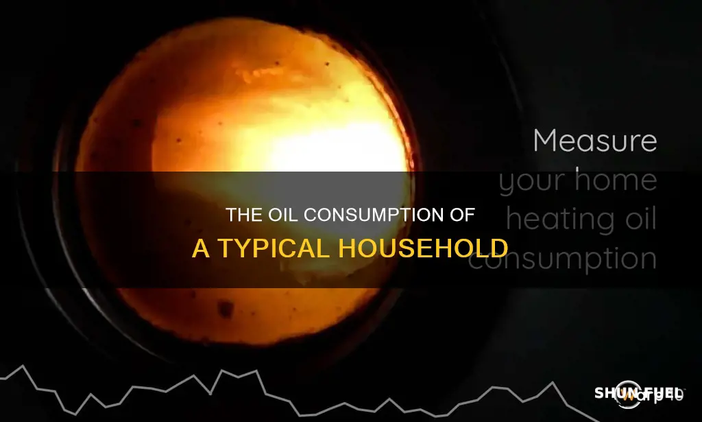how much fuel oil does a house use per day
