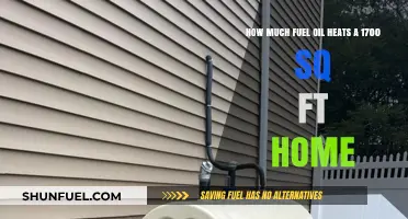 Winter Warmth: Fuel Oil for 1700 Sq Ft Home