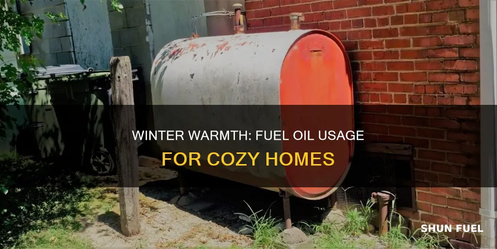 how much fuel oil to heat a home