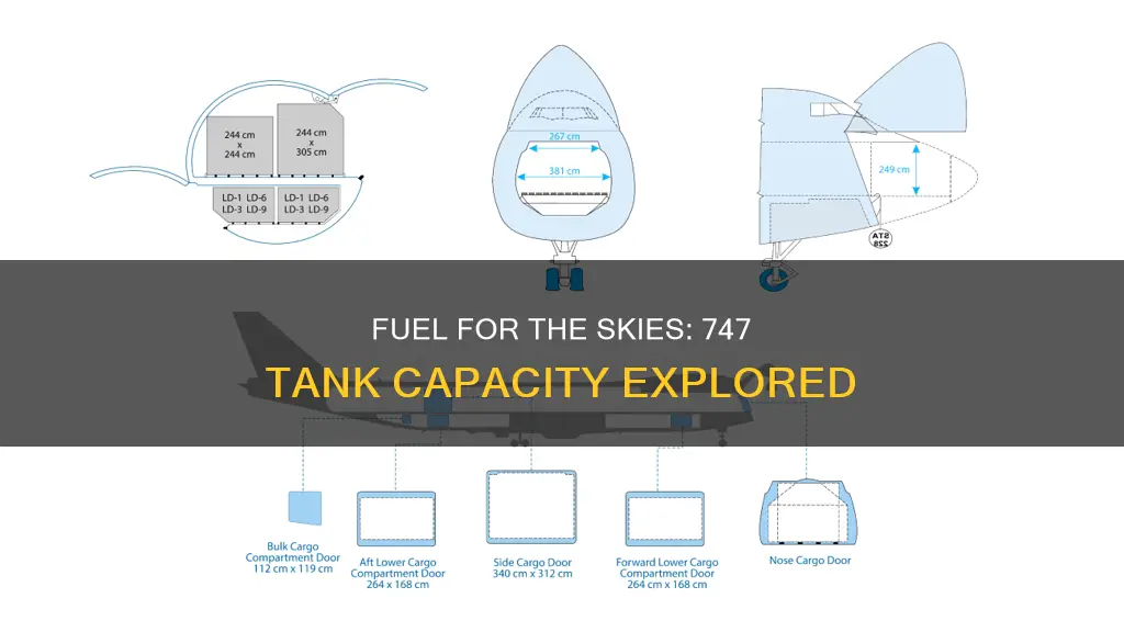 how much fuel on 747
