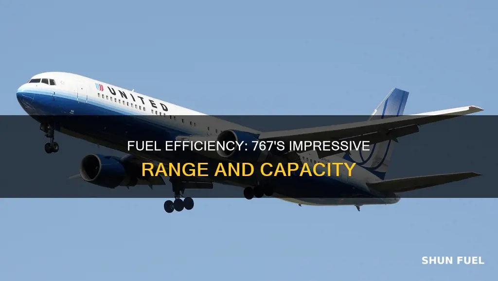 how much fuel on a 767