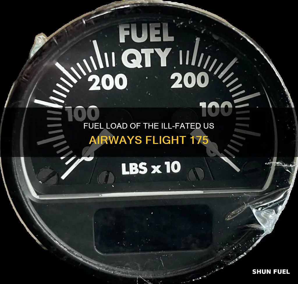 how much fuel on us air flight 175