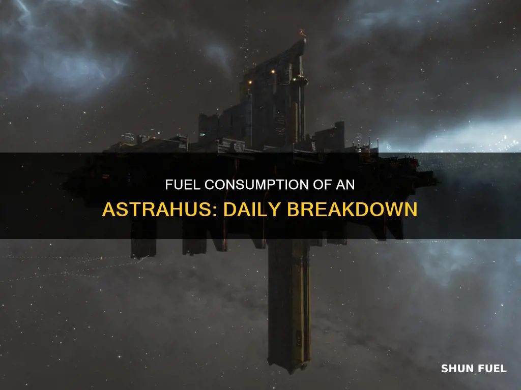 how much fuel per day astrahus