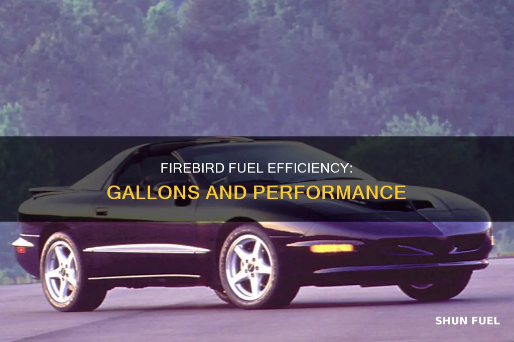 how much fuel per gallon does a firebird get