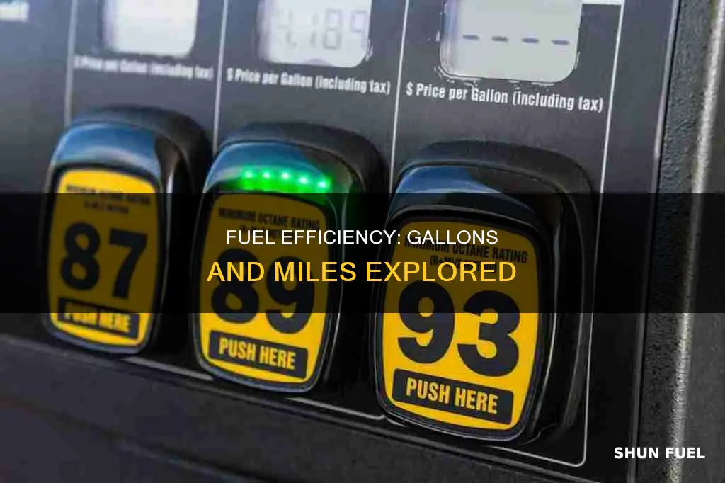 how much fuel per gallon