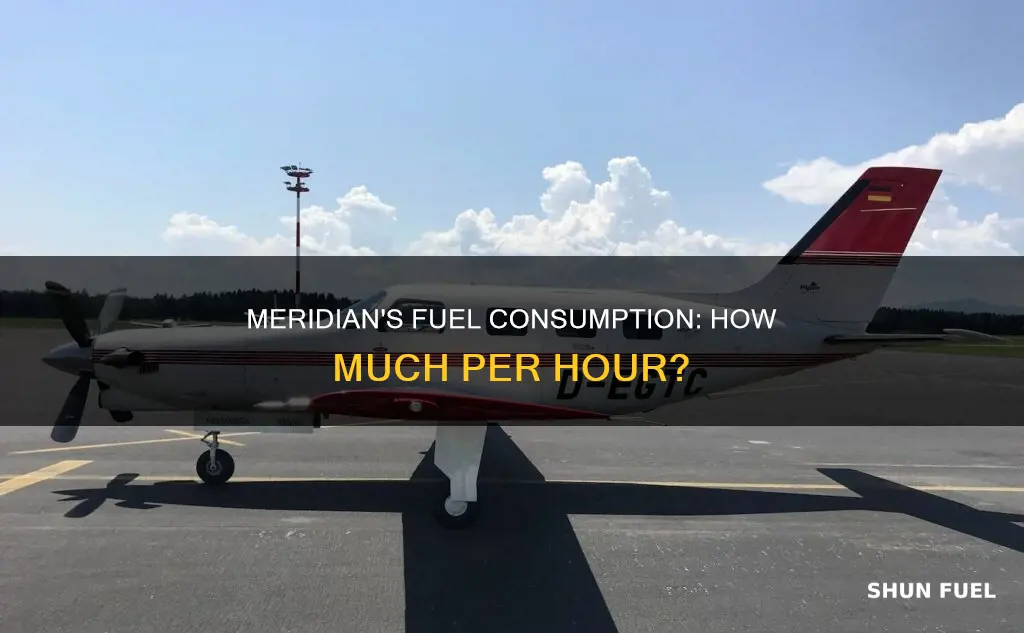 how much fuel per hour does meridian burn