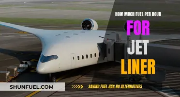 Fuel Efficiency: Jet Liners' Hourly Consumption Explored