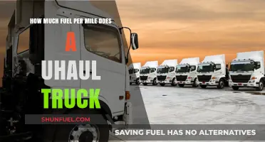 U-Haul Truck Fuel Efficiency: Miles Per Gallon