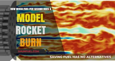Model Rocket Fuel Consumption: How Much and How Fast?