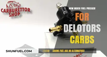 Fuel Pressure Sweet Spot for Dellorto Carburetors