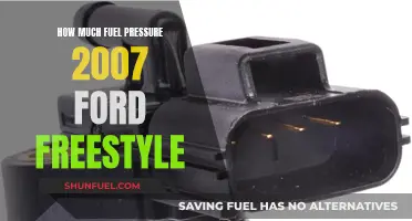 Ford Freestyle Fuel Pressure: The 2007 Edition's Optimal Range