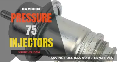 Fuel Injector Pressure: 75 Injectors and Their Optimum Performance