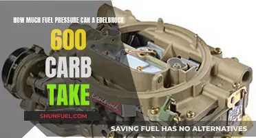 Fuel Pressure Limits: Edelbrock 600 Carb's Resilience