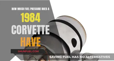 Fuel Pressure in the 1984 Corvette: Performance and Technical Insights