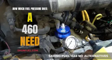 Ford 460 Fuel Pressure: How Much is Enough?