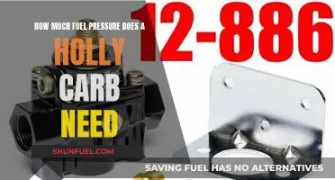 Fuel Pressure Needs for Holly Carbs Explained