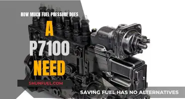 Understanding the P7100: Fuel Pressure Requirements Explained