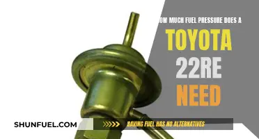 Fuel Pressure Requirements for Toyota 22RE Engines