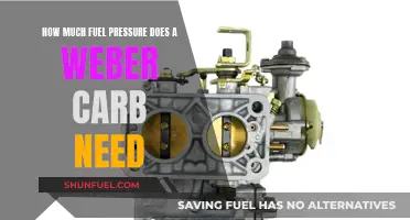 Fuel Pressure Requirements for Optimal Weber Carb Performance