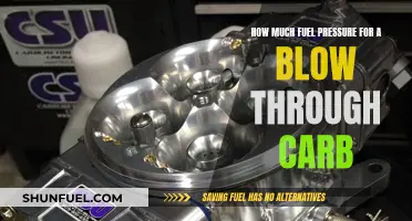 Fuel Pressure for Blow-Through Carb: How Much is Enough?