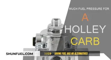 Fuel Pressure Sweet Spot for a Holley Carb