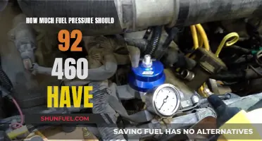 Ideal Fuel Pressure for a 92 460: How Much is Too Much?