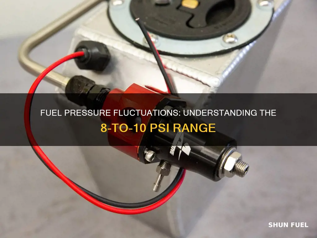 how much fuel pressure variation