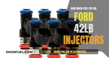 Fuel PSI Requirements for Ford 42lb Injectors