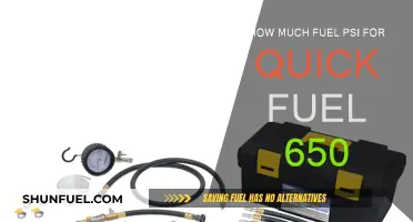 Fuel Pressure: Quick Fuel 650's PSI Sweet Spot