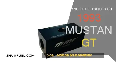 Fuel PSI: Starting Your 1993 Mustang GT
