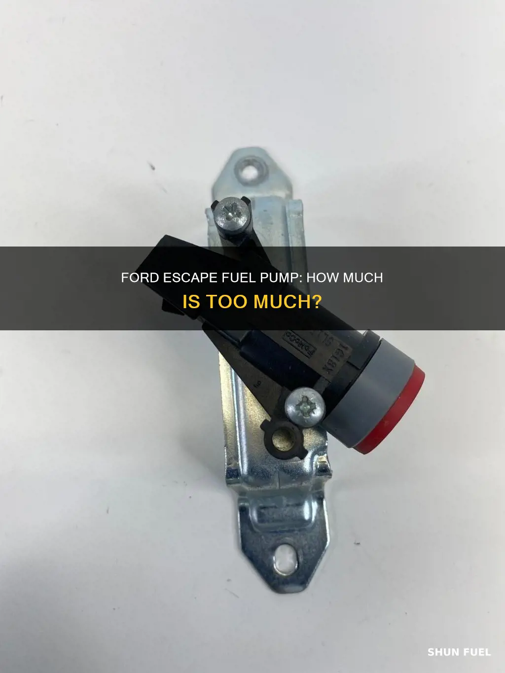how much fuel pump ford escape