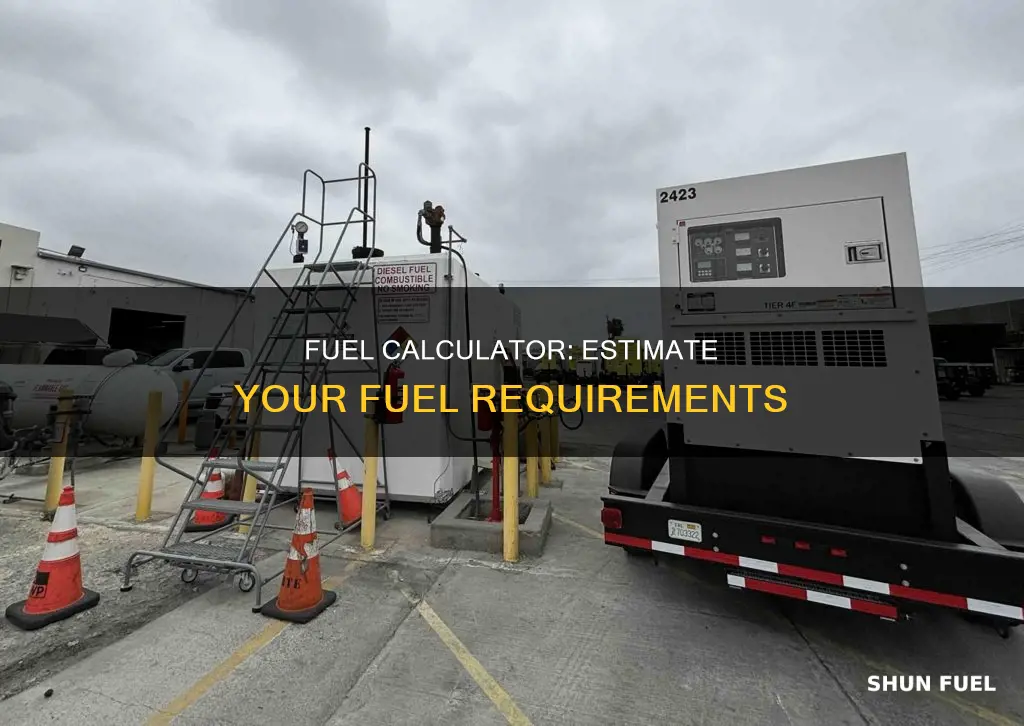 how much fuel required calculator