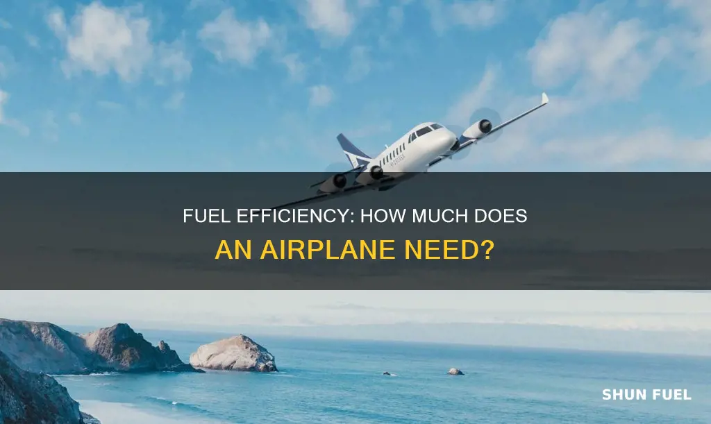 how much fuel required for airplane