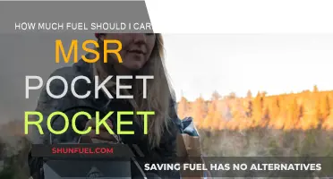 MSR Pocket Rocket: Fuel Efficiency and Range