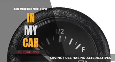 Fuel Efficiency: How Much Gas Should You Put In?