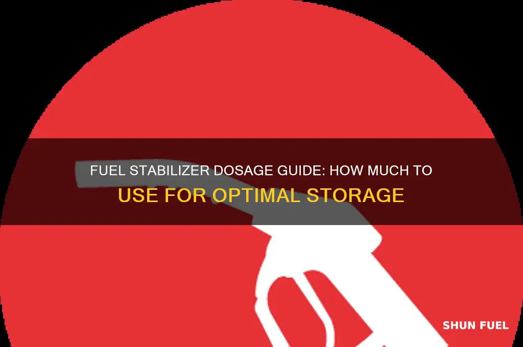 how much fuel stabilizer do you use