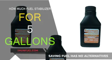 Fuel Stabilizer: How Much Do You Need for 5 Gallons?