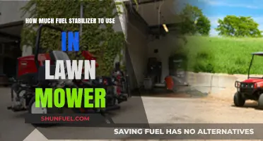 Fuel Stabilizer Dosage Guide for Lawn Mower Storage and Maintenance