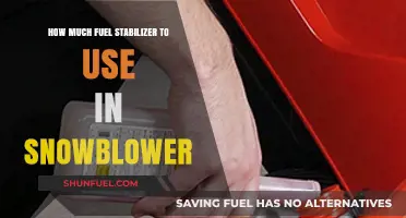 Proper Fuel Stabilizer Amount for Snowblower Storage and Maintenance