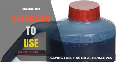 The Right Amount of Fuel Stabilizer: A Guide