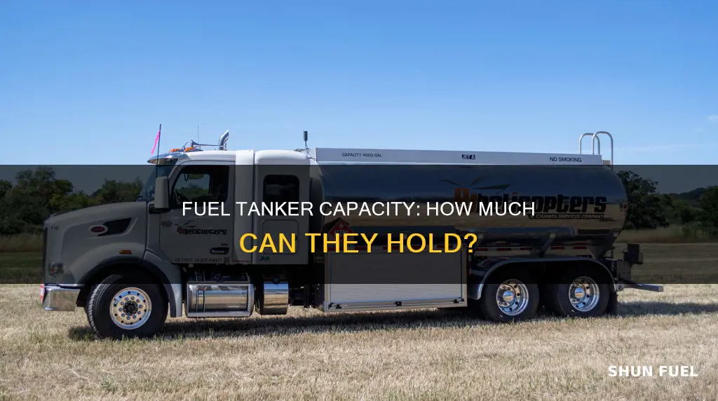 how much fuel tanker