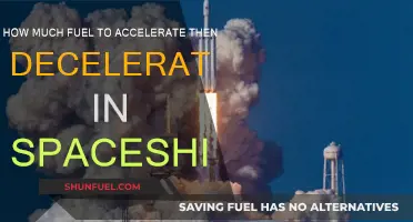 Fuel Costs: Accelerating and Decelerating a Spaceship