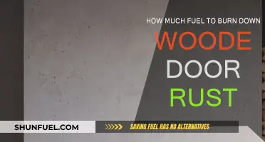 Burning Down Wooden Doors in Rust: How Much Fuel?