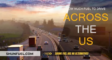 Fuel Consumption for a Cross-Country Road Trip