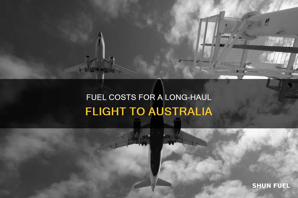 how much fuel to fly to australia