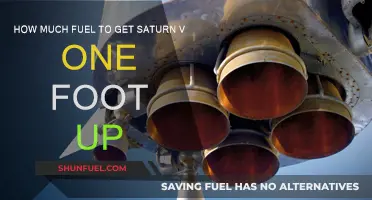 Fuel Power: Lifting Saturn V Just One Foot