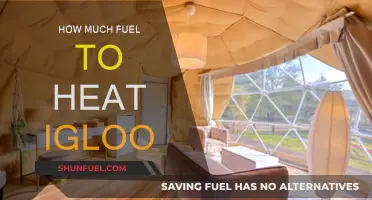Heating an Igloo: How Much Fuel is Needed?