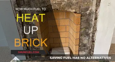 Heating Bricks: How Much Fuel Do You Need?